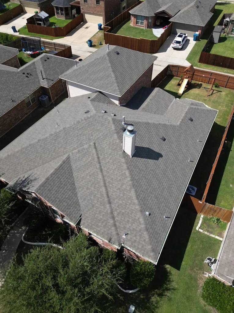 Texas Precision Roofing completed project