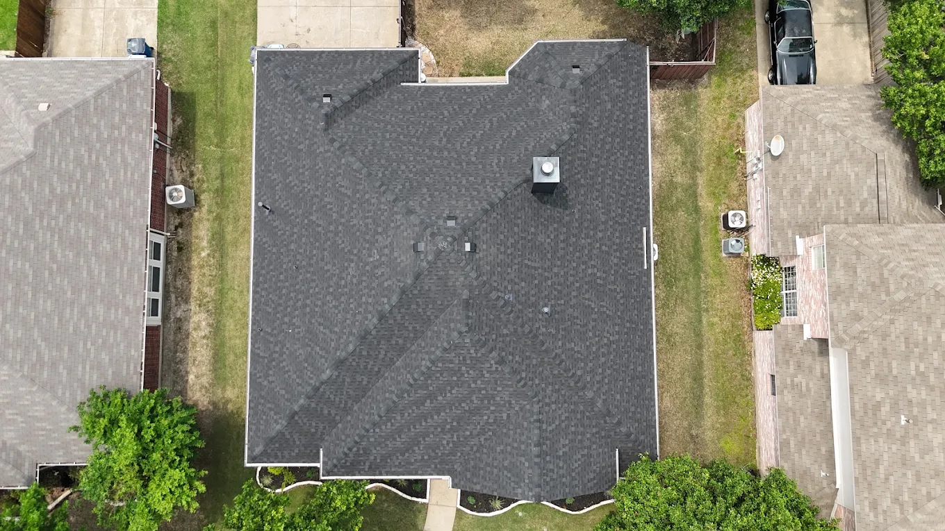 Texas Precision Roofing completed project