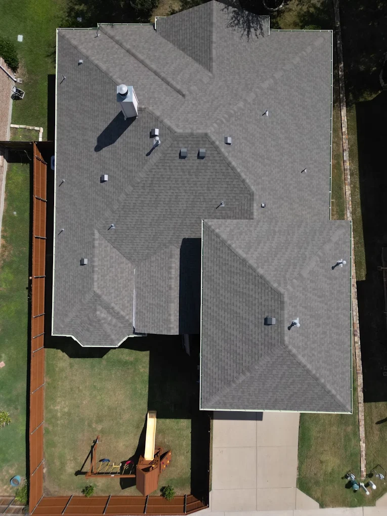 Texas Precision Roofing completed project